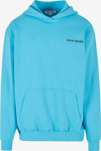 9N1M SENSE Sweatshirt in Blau: predná strana