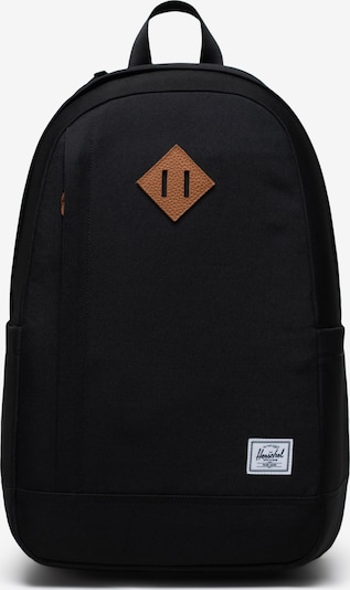 Herschel Sac à dos 'Seymour' en noisette / noir / blanc, Vue avec produit