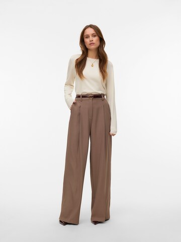 VERO MODA Pullover 'VMSilje' i beige: forside