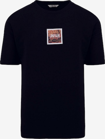 Unfair Athletics Shirt 'Life As It Is' in Black: front