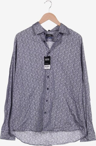 SEIDENSTICKER Button Up Shirt in XXL in Blue: front