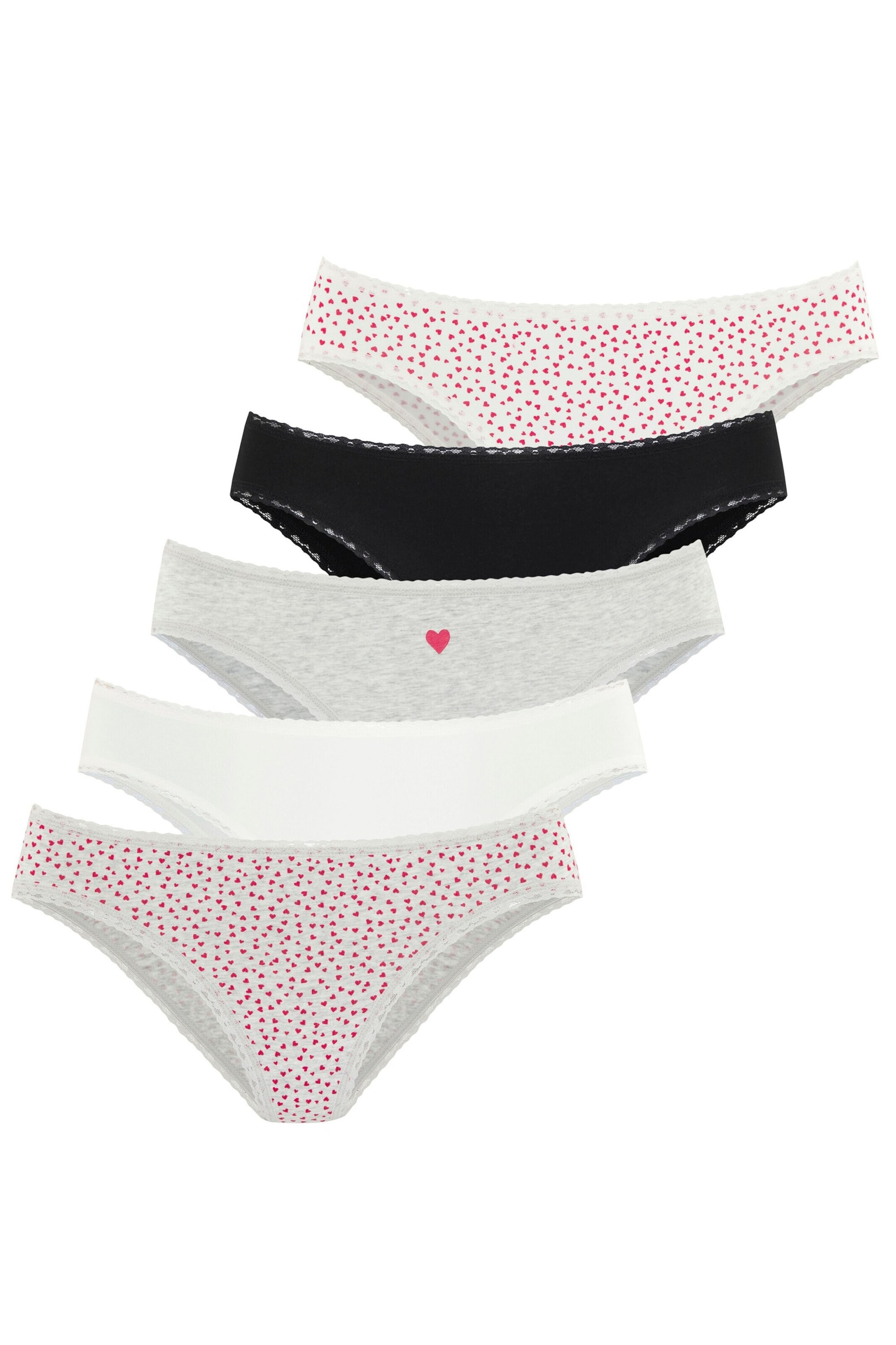 LASCANA Panty in Grey: front