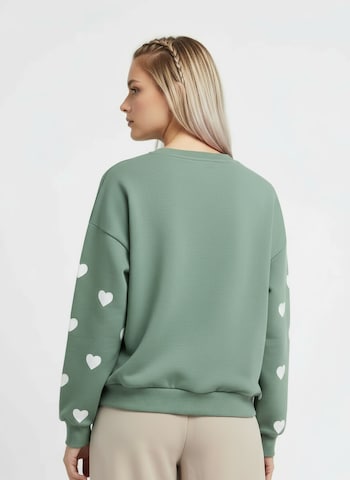 Felpa 'Clara' di studioselect in verde