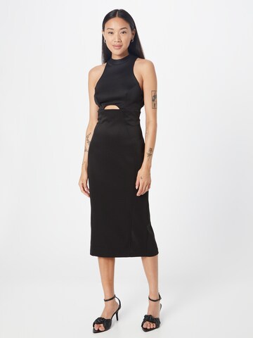 Robe de cocktail River Island en noir : devant