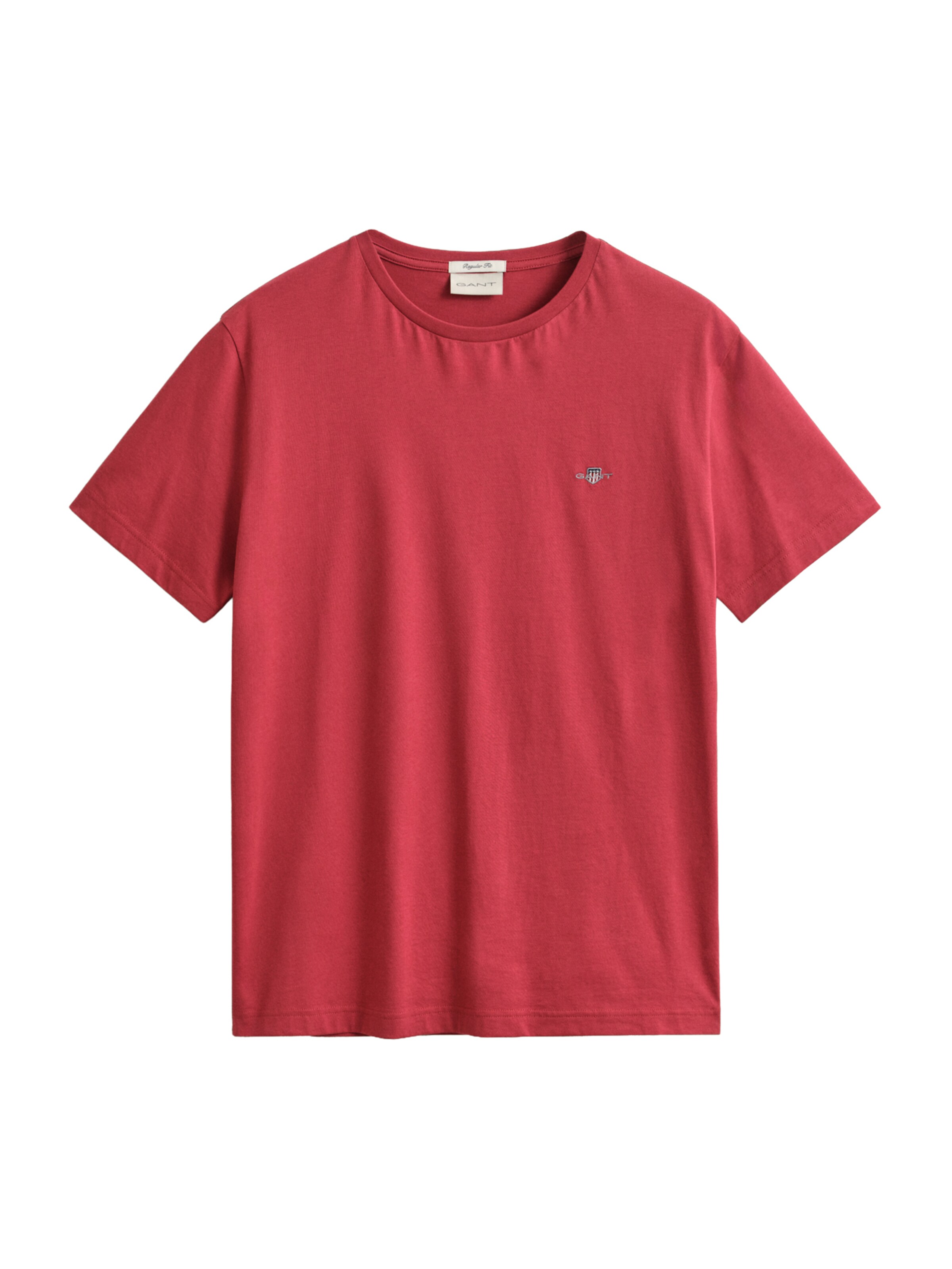 T-Shirt GANT en rouge : devant