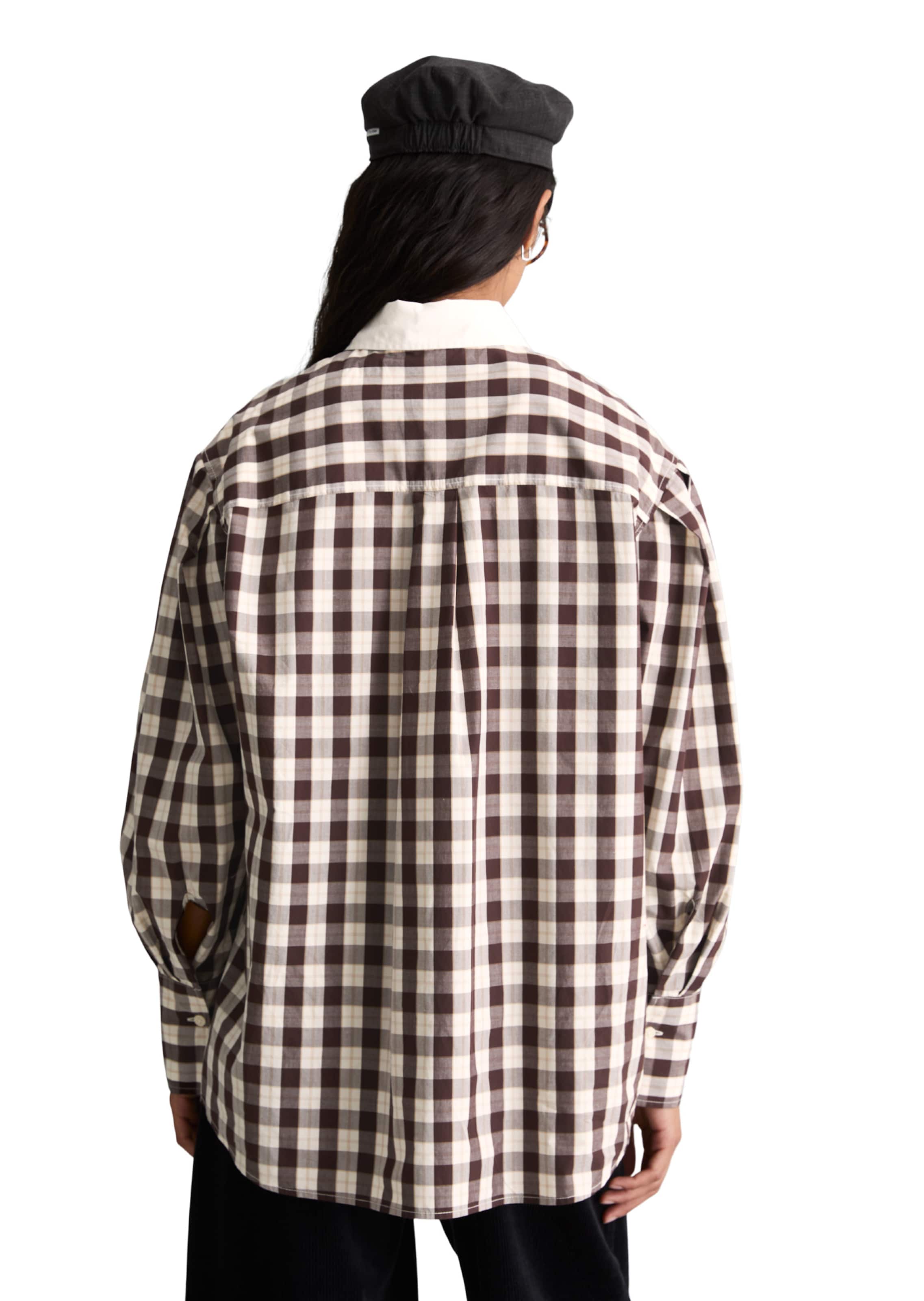 Marc O'Polo DENIM Bluse in Braun