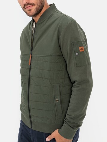 CAMEL ACTIVE Sweatjacke in Grün