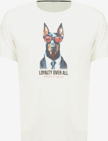 Deeluxe Shirt in Weiß: Vorderseite