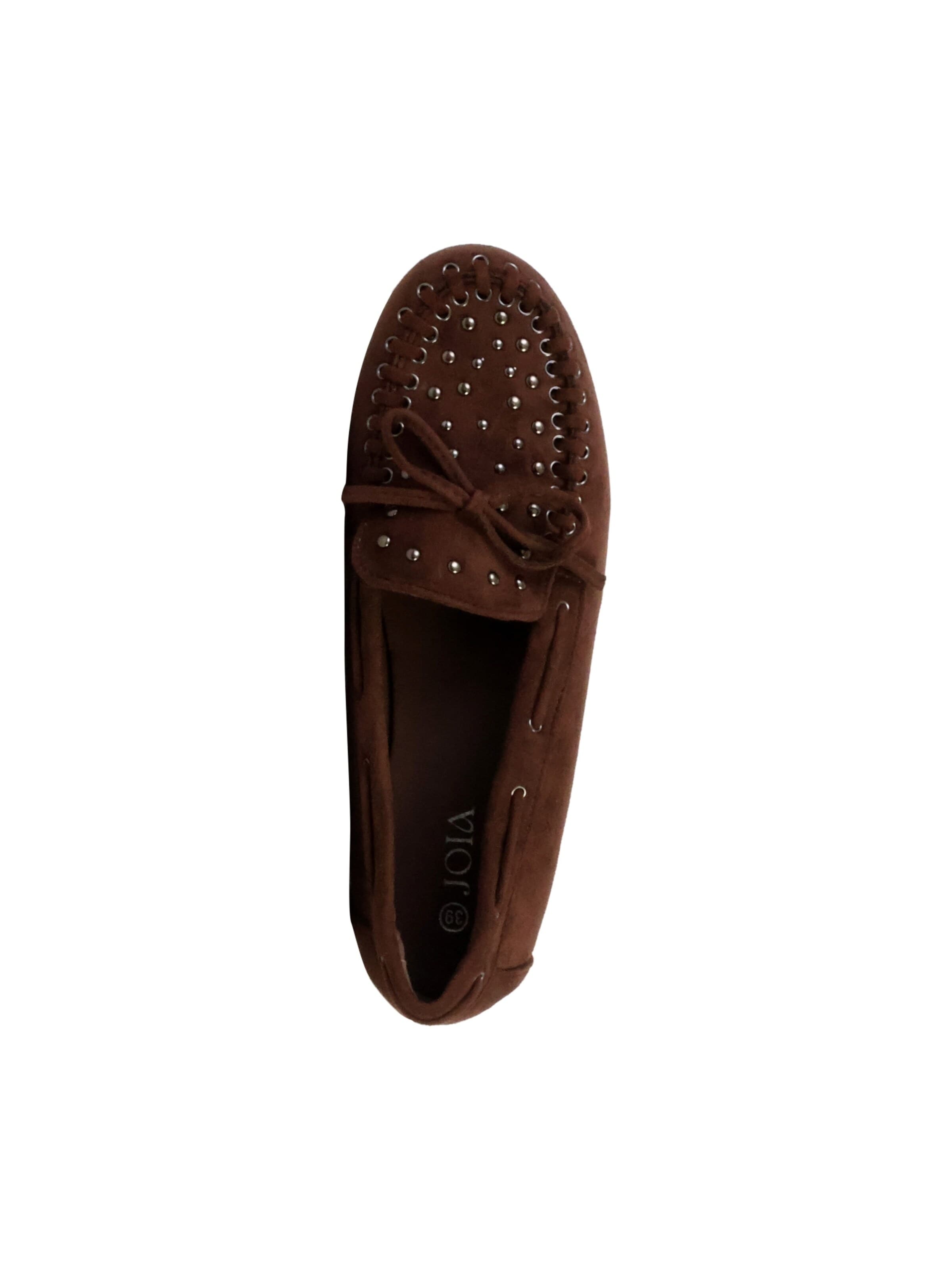Slipper 'Slip-On-Mokassins' di Joia in marrone