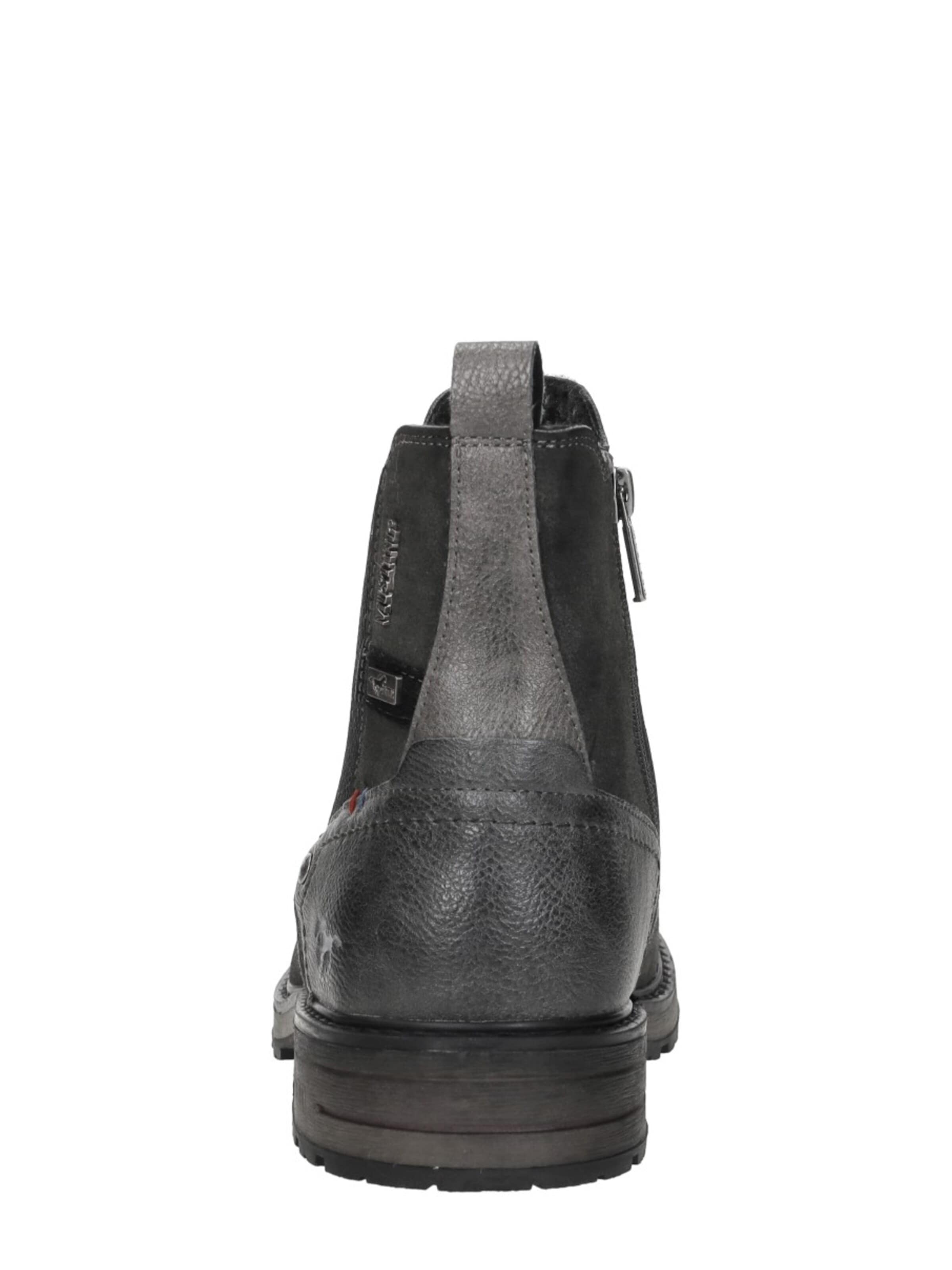 MUSTANG Chelsea boots 'Enkellaarzen' in Grijs