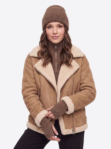 Vivisence Beanie '70125' in Brown