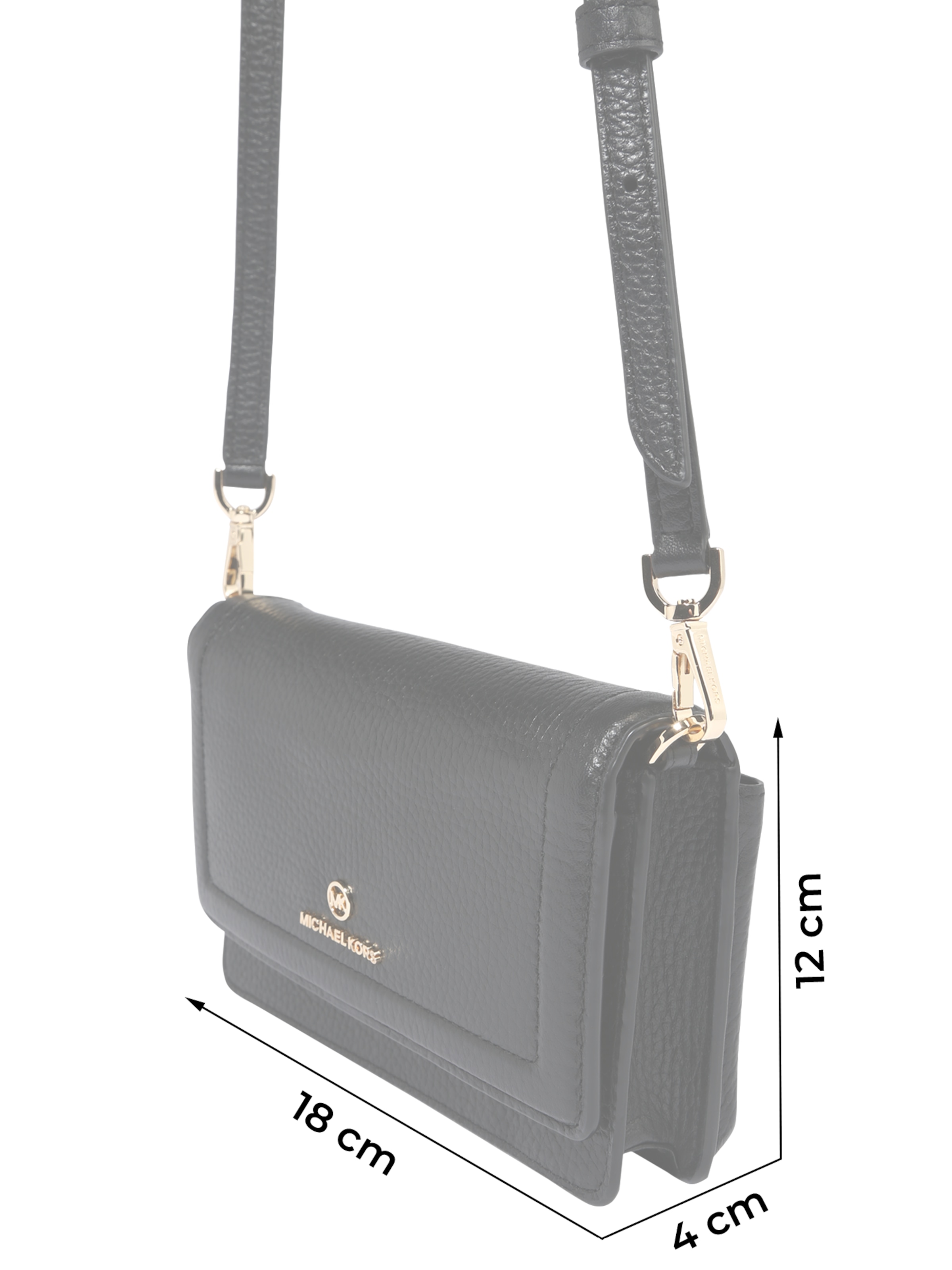 MICHAEL Michael Kors Skuldertaske i sort