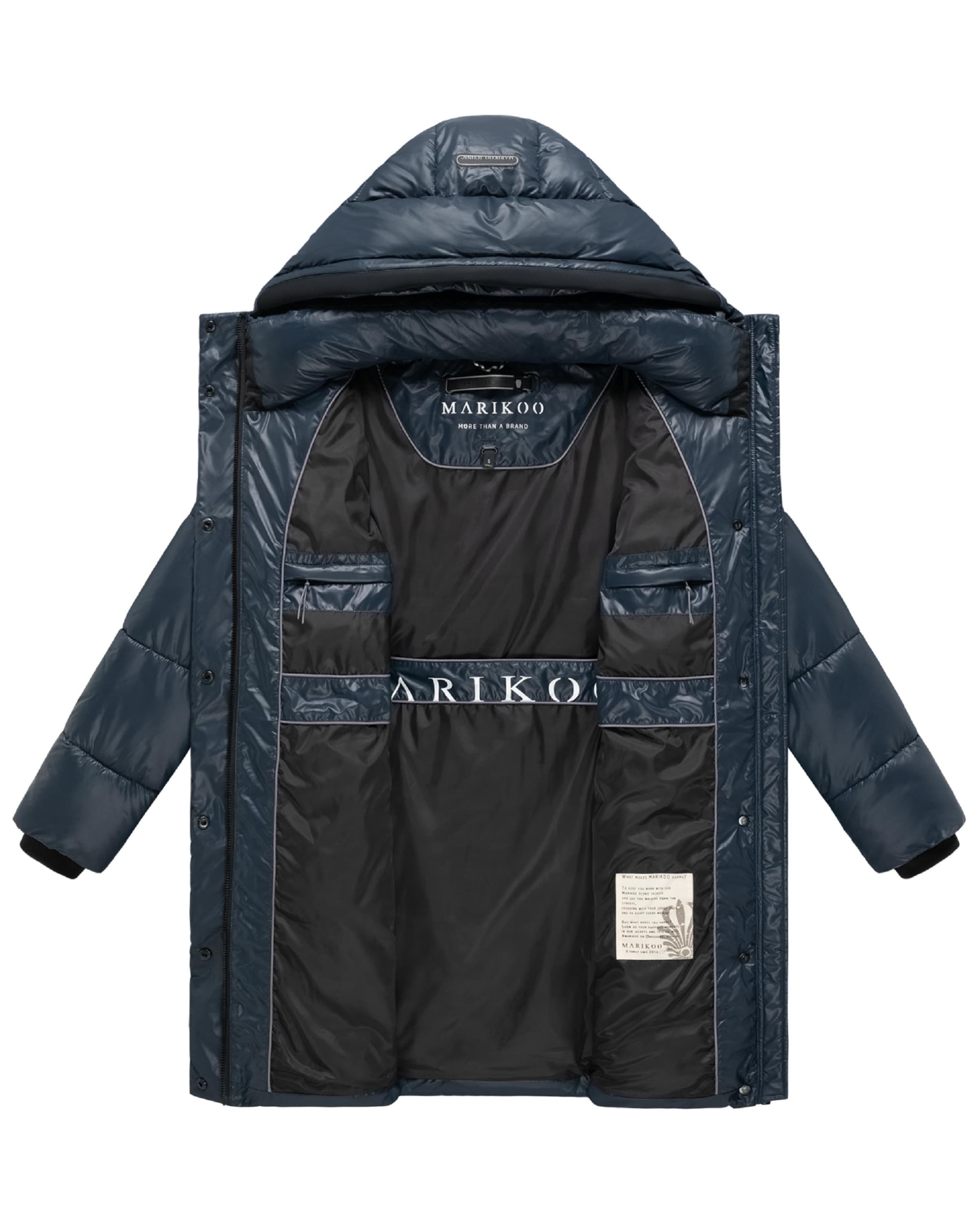 Manteau d’hiver 'Yumee XVI' MARIKOO en bleu