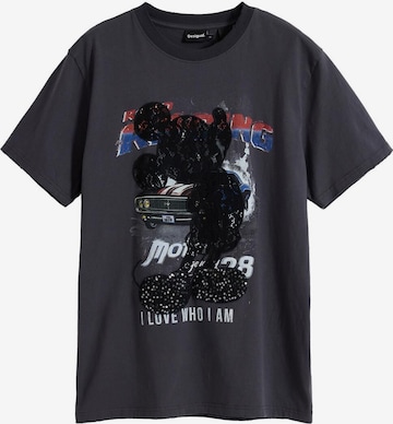 juoda Desigual Marškinėliai: priekis