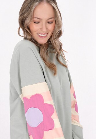 Sweat-shirt 'Fashion Look' usha FESTIVAL en vert