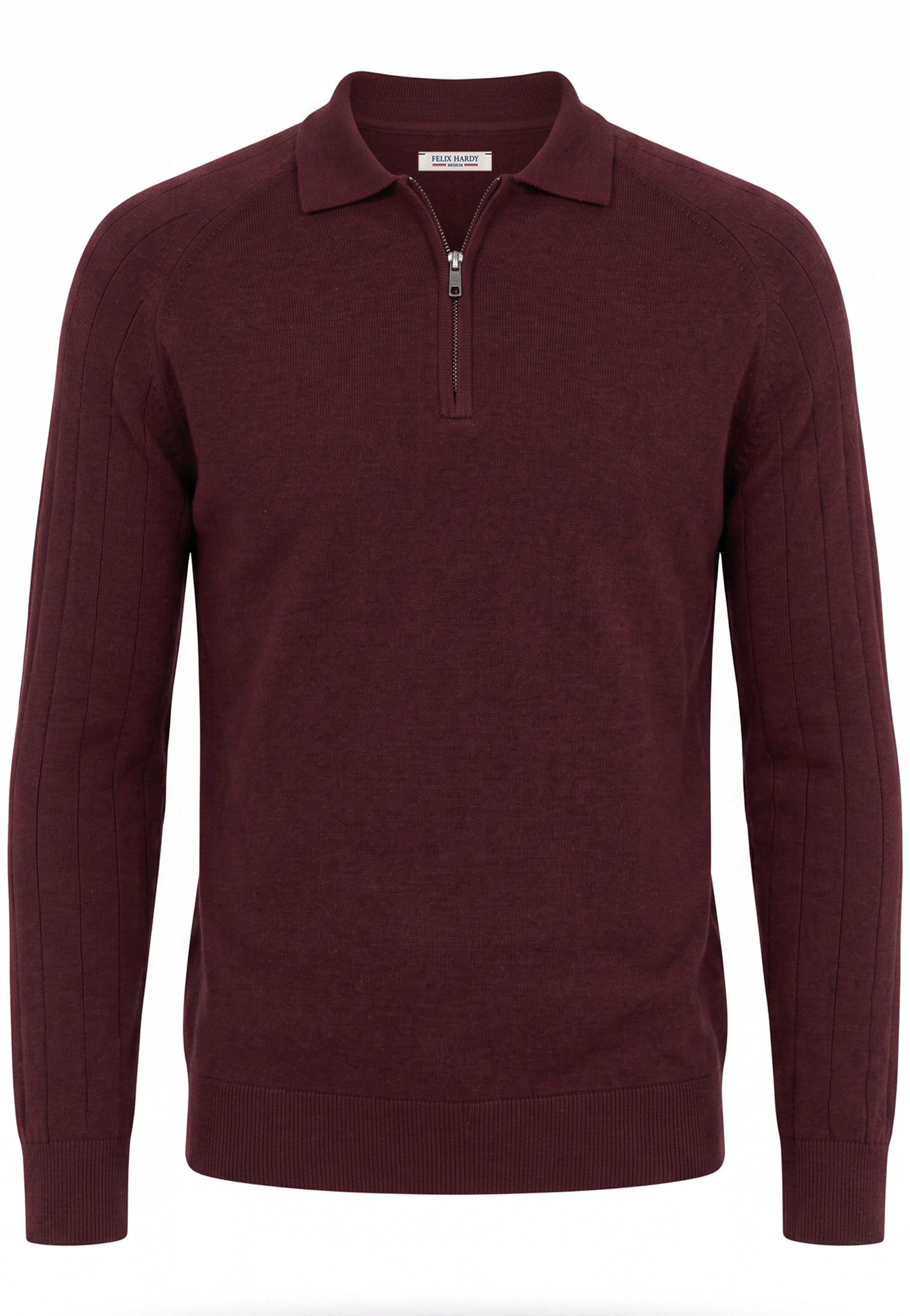 Felix Hardy Trui in XXL in de kleur Bordeaux, Productweergave