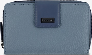 bugatti Wallet 'Sina' in Blue: front