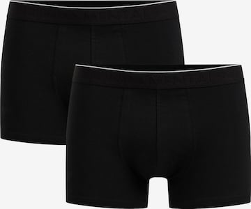 Boxers WE Fashion en noir : devant