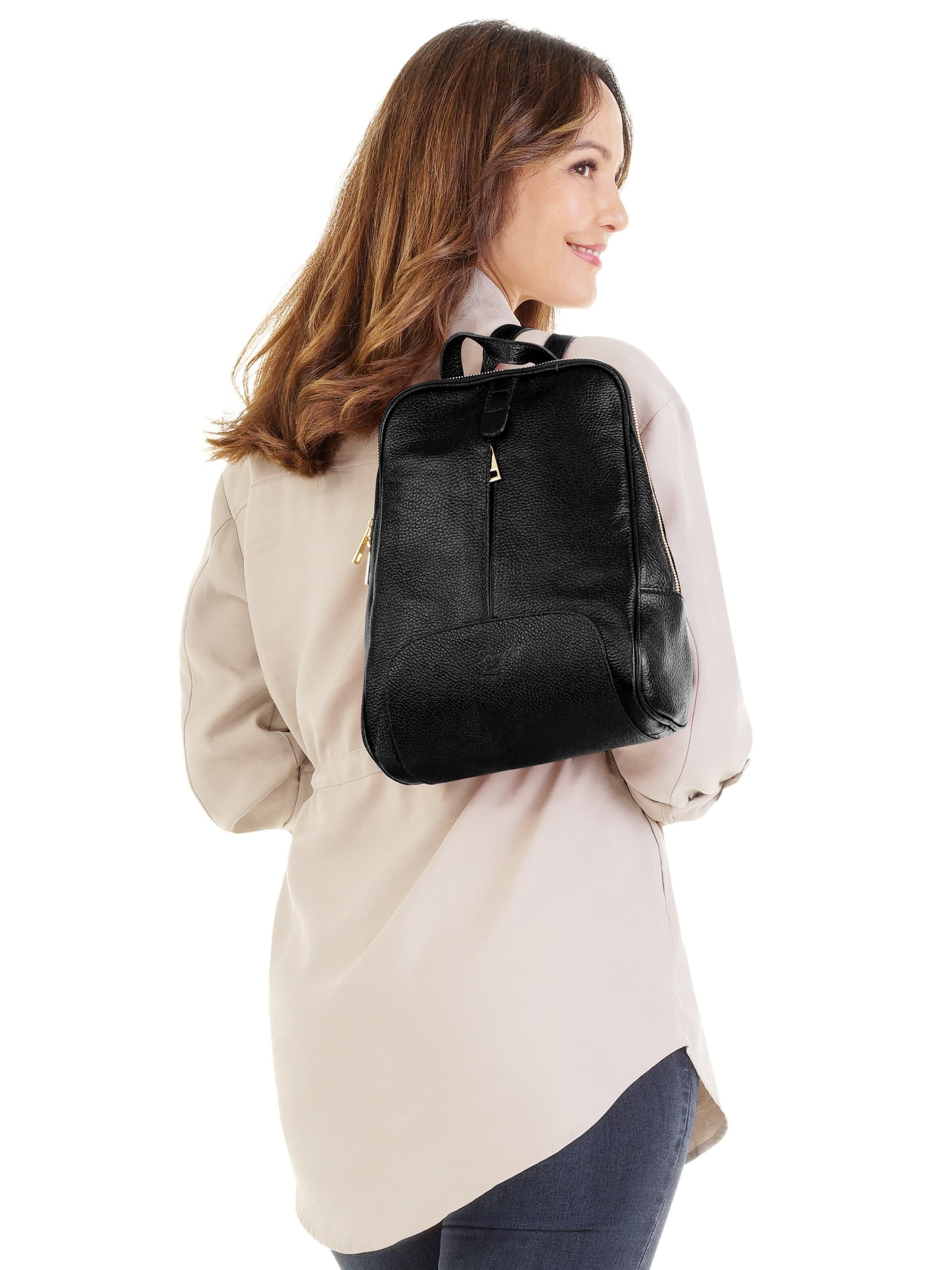 Samantha Look Rucksack‌‌‌‌‌‌‌ in Schwarz: Vorderseite