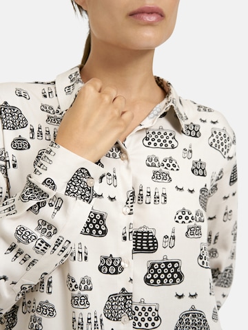 Milano Italy Blouse in White