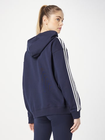 ADIDAS SPORTSWEAR - Casaco de treino em moletão 'Essentials 3-Stripes French Terry ' em azul