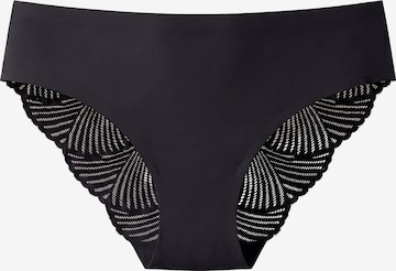 Slip Calvin Klein en noir : devant