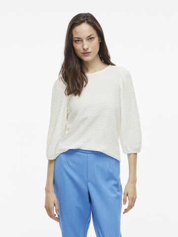 T-shirt VILA en blanc : devant