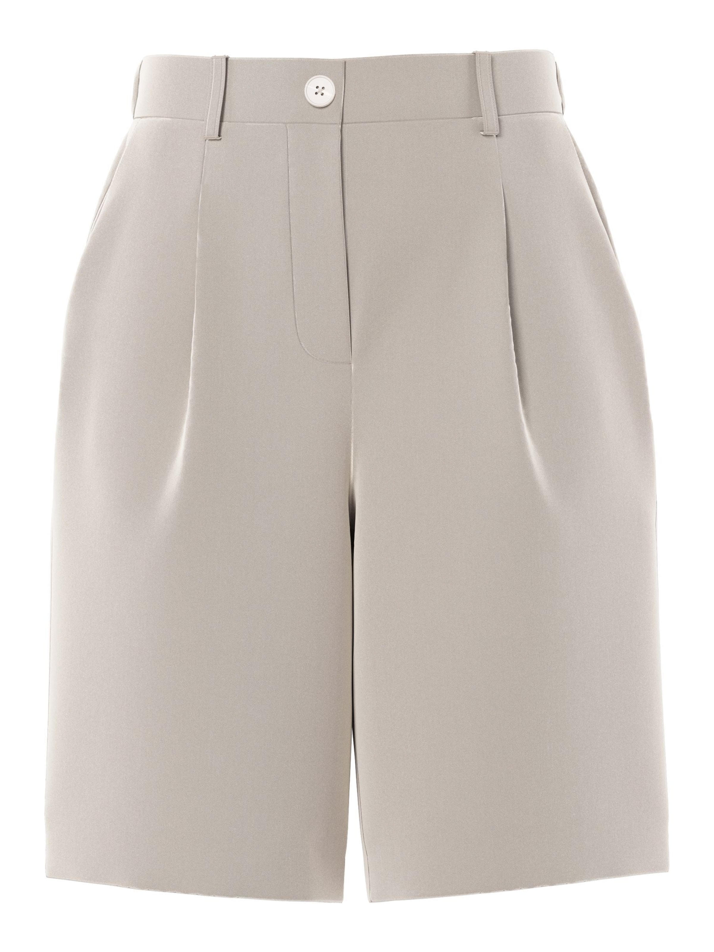 Pantalon 'PCKamil' PIECES en beige : devant