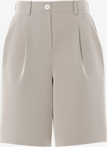 Pantalon 'PCKamil' PIECES en beige : devant