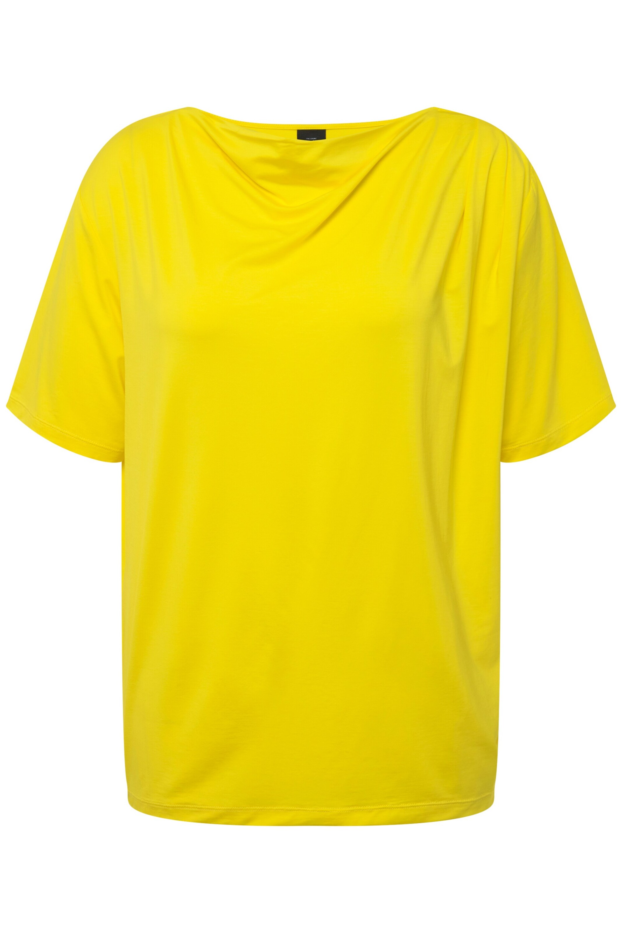 T-shirt Ulla Popken en jaune : devant