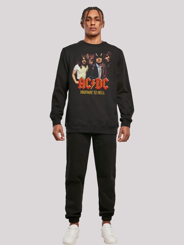 F4NT4STIC Sweatshirt 'ACDC ' in Zwart