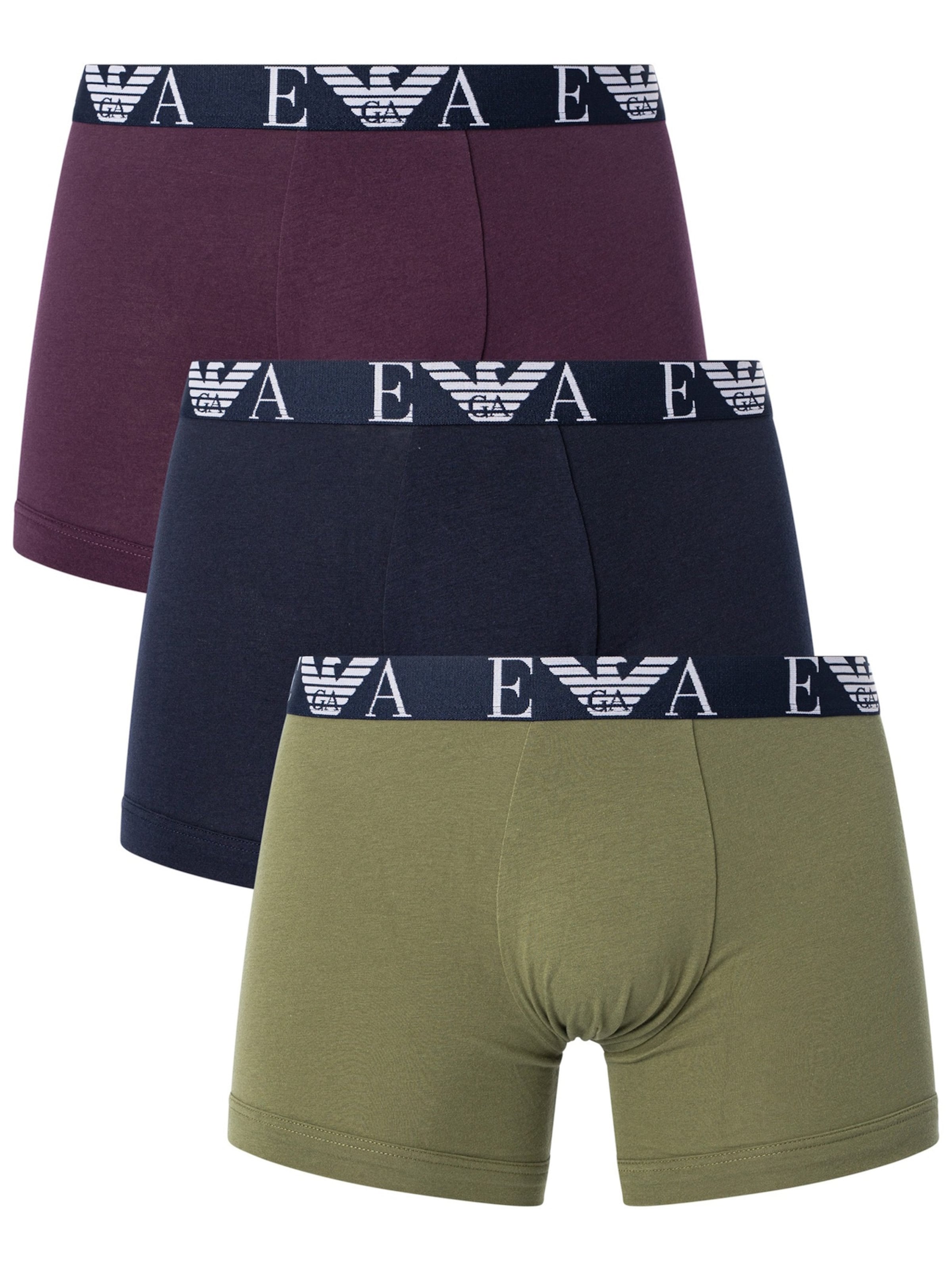 Boxer di Emporio Armani in colori misti: frontale
