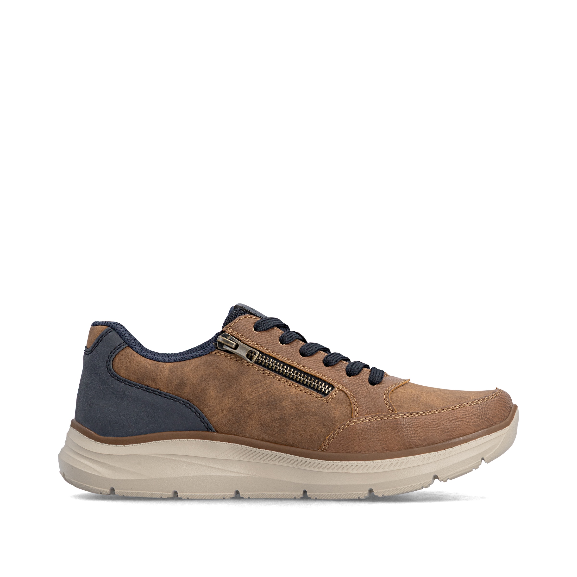 Chaussure de sport à lacets Rieker en marron