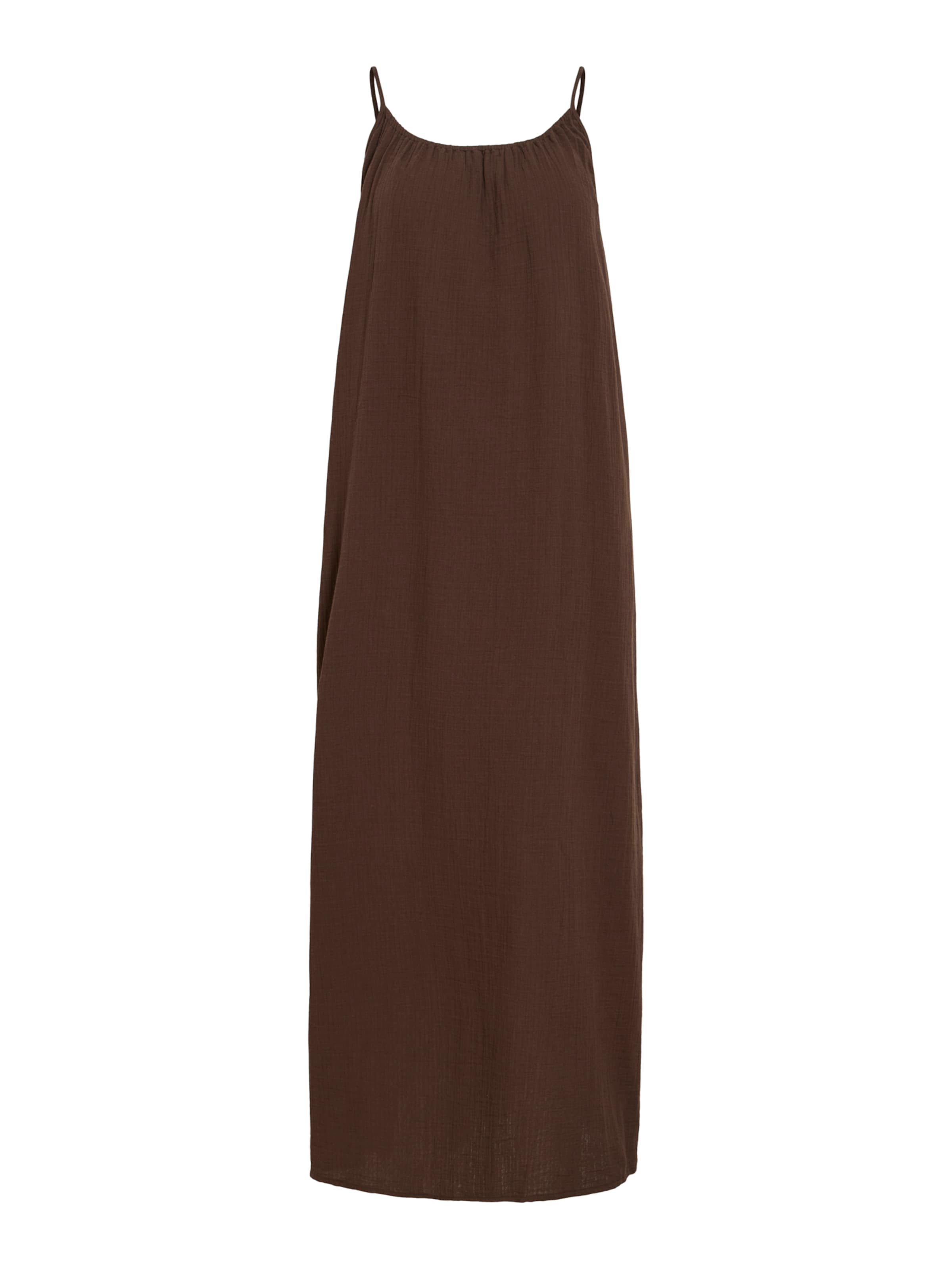 VILA - Vestido de verano 'VILANIA' en marrón: frente