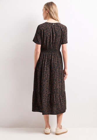STREET ONE Kleid in Braun