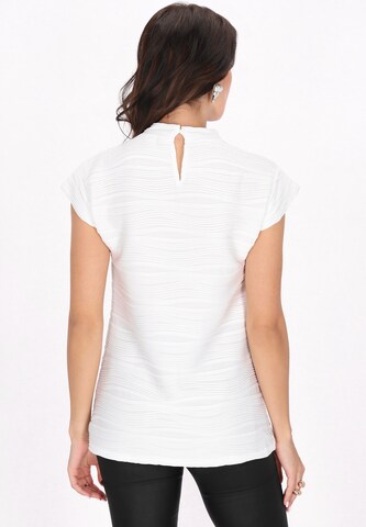 Chemisier 'Fashion Look' faina en blanc