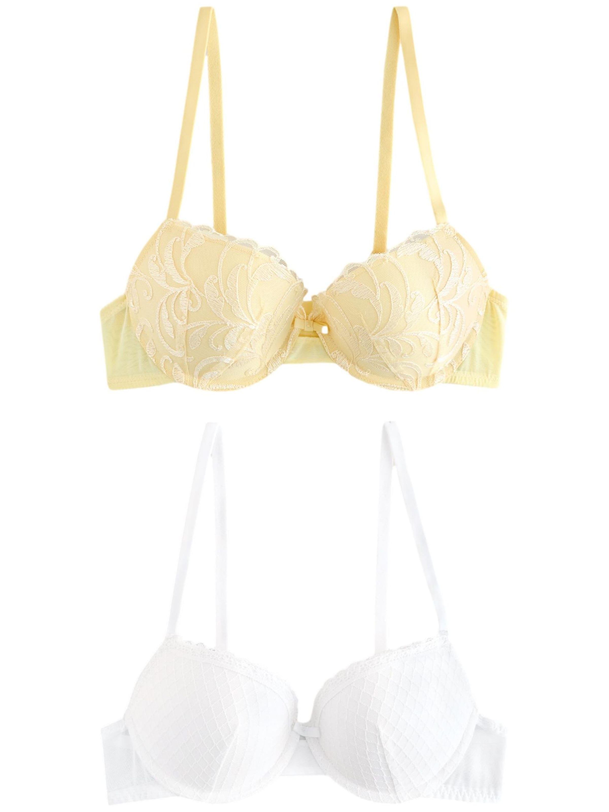 Next Balconette BH in Geel: voorkant
