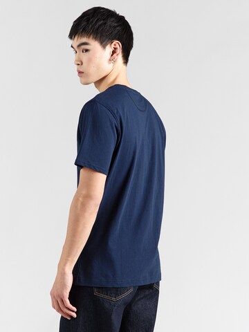 La Martina Тениска в синьо: отзад