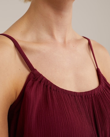 Tuta jumpsuit di WE Fashion in rosso