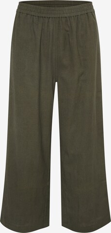 Kaffe Zvonové kalhoty Kalhoty 'Vigga' – zelená: přední strana