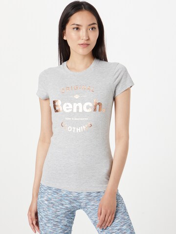 BENCH T-Shirt 'Riylie' in Grau: predná strana