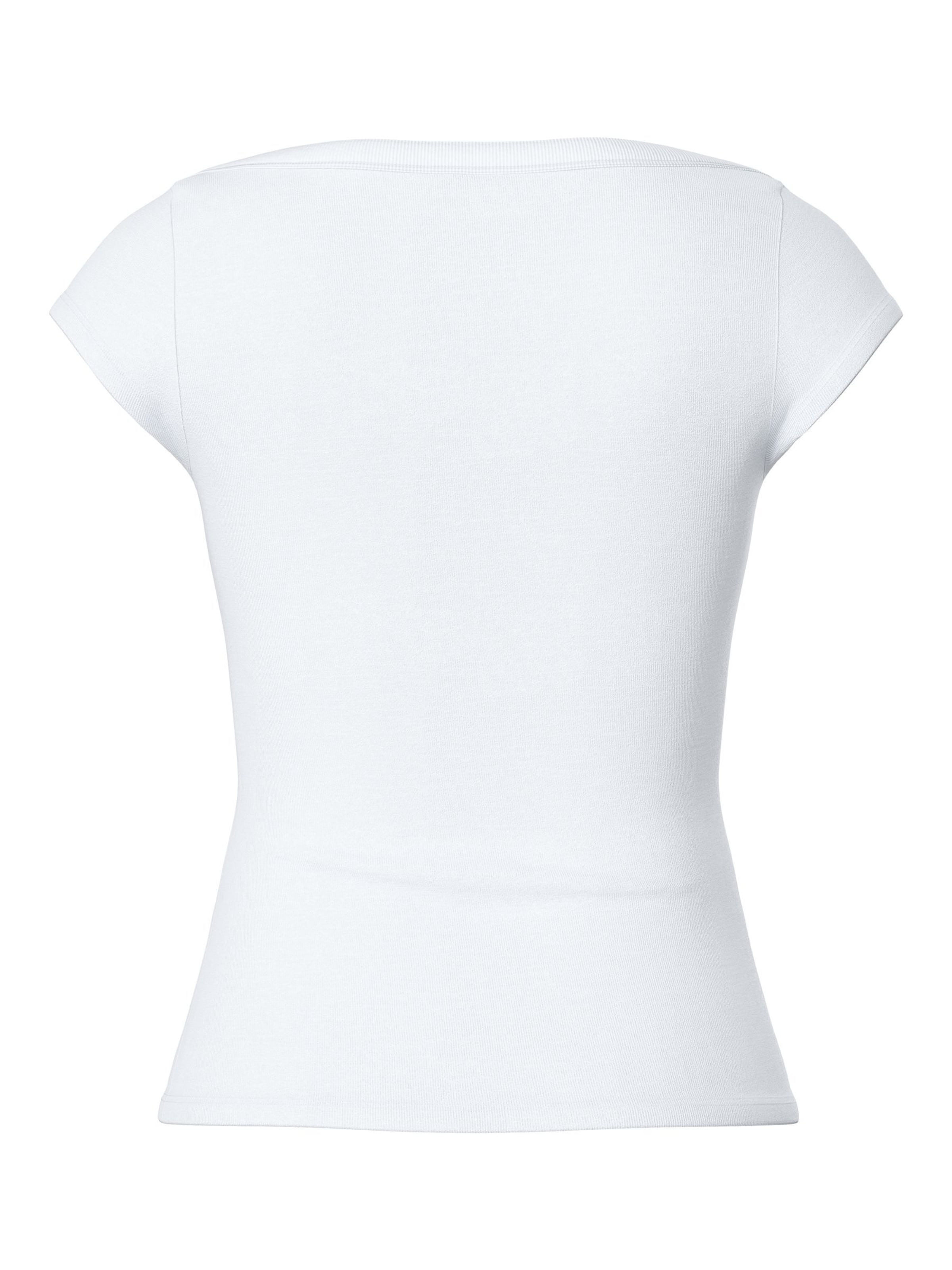 PIECES - Camiseta 'PCSof' en blanco