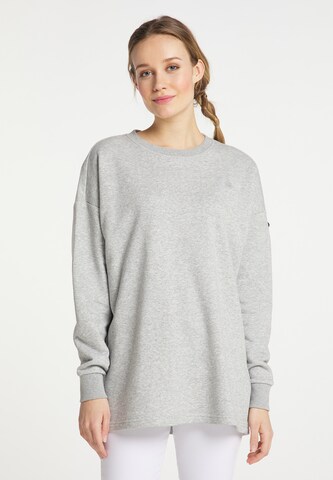 DreiMaster Vintage Sweatshirt in Grey: front