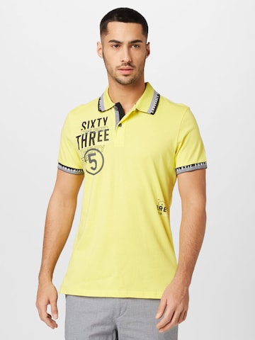 CAMP DAVID Shirt in Yellow: front
