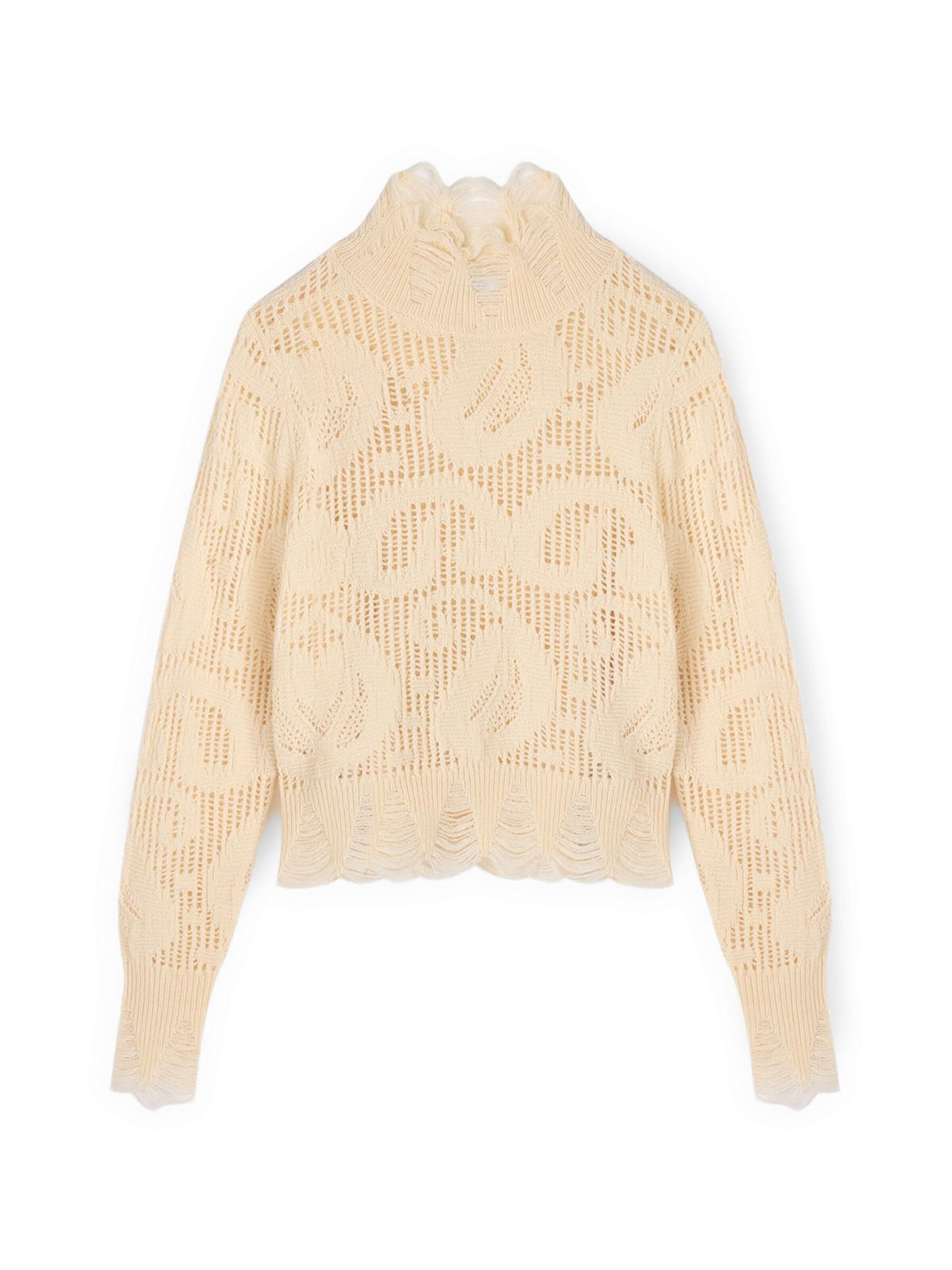Pull-over MOTIVI en jaune : devant