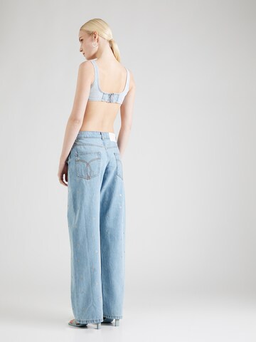 Wide Leg Jean Fiorucci en bleu