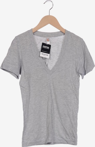 American Apparel T-Shirt XXS in Grau: Vorderseite