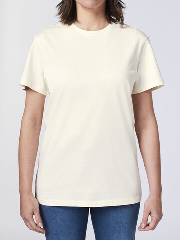 Detto Fatto Unisex T-Shirt ' mit Print-Botschaft ' in Weiß