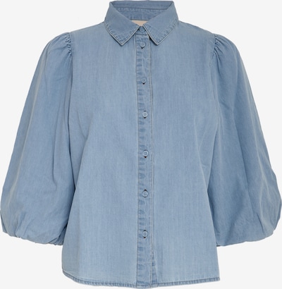 Peppercorn Bluse 'Nuisa' in XS in blue denim, Produktansicht