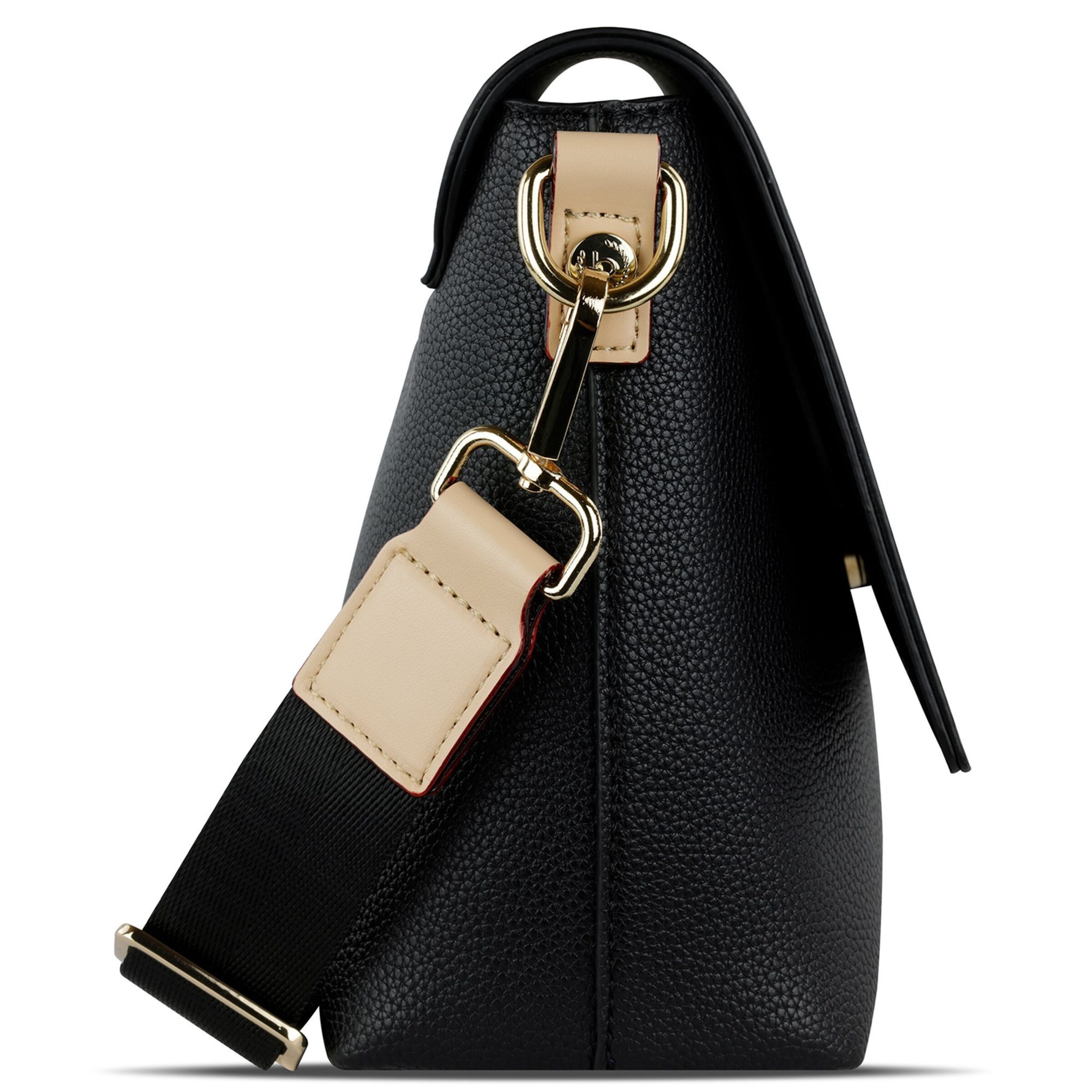 bugatti Schoudertas 'Ella' in Zwart